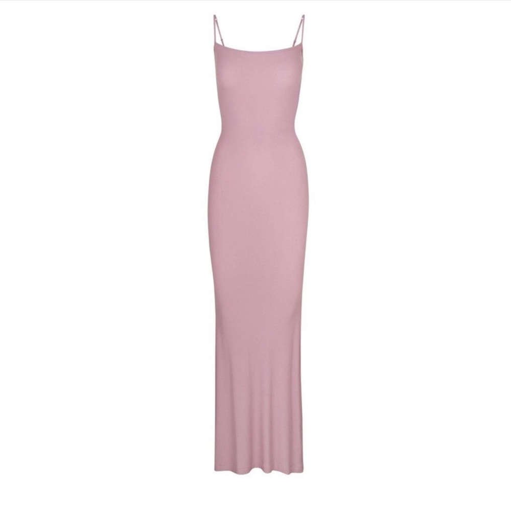 Skims lounge long slip dress
